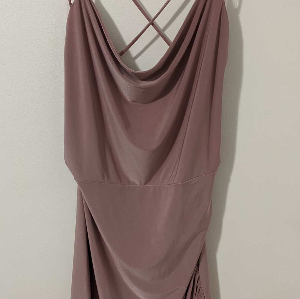 Charlotte Russe satin dress